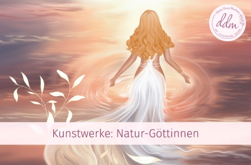 Kunst für Frauen. Ganzheitliche Kunst für Frauen. Göttinnenkraft als Kunstwerk. Wandbilder von deva marleen.